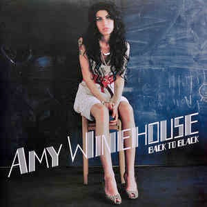 Image of Front Cover of LP - NEW/NEW - AMY WINEHOUSE, Back To Black (Universal Records; 1734128, Europe 2023, Inner, 180 Gram Vinyl), , Winehouse was inspired by girl group soul of the '60s, and fortunately Mark Ronson and Salaam Remi are two of the most facile and organic R&B producers active. As before, Winehouse writes all of the songs from her experiences, most of which involve the occasionally riotous and often bittersweet vagaries of love. Also in similar fashion to "Frank", her eye for details and he