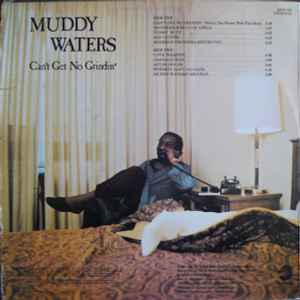 Image of Back Cover of LP - VG+/EX - MUDDY WATERS, Can't Get No Grindin' (Chess Light Blue; 6310 129, UK 1973, Laminated Sleeve), Writing On Label,  - 3026117E