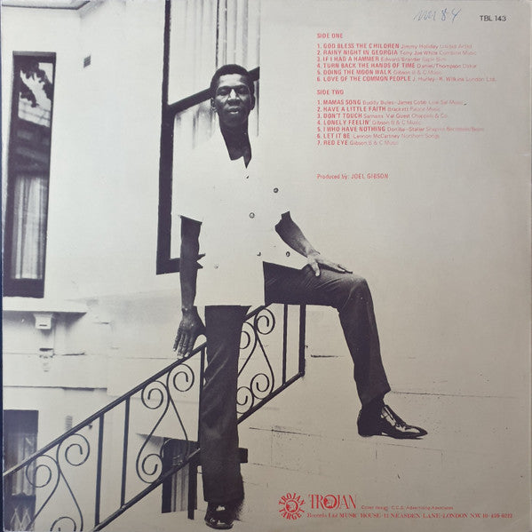 Image of Back Cover of LP - VG/VG+ - NICKY THOMAS, Love of the Common People (Trojan Records; TBL 143, UK 1970), ,  - 2846224S
