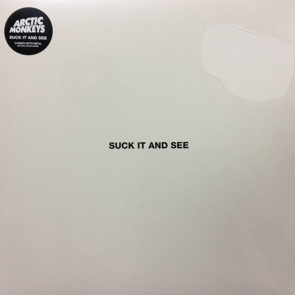 Image of Front Cover of 4554189S: LP - ARCTIC MONKEYS, Suck it and See (Domino; WIGLP258, UK 2021 Reissue, Embossed Gatefold Sleeve, Insert, 180 Gram & Download)   NEW/NEW