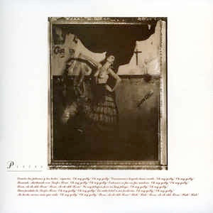Image of Front Cover of LP - NEW/NEW - PIXIES, Surfer Rosa (4AD; CAD803, US 2000s Reissue, Inner), , This album epitomises everything that is the Pixies. Every aspect of this album is close to perfection. Produced by Steve Albini, it captures the raw essence of Pixies in full flight. Black Francis' primal wail is complemented by the sheer brilliance of Joey Santiago on guitar, which in turn is pulled together by the rhythm unit of Kim Deal and David Lovering. The Pixies are without doubt one of the most imp