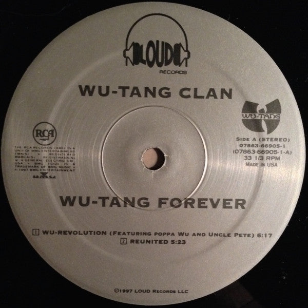 Image of Label Cover of 4xLP - VG/VG+ - WU-TANG, Wu-Tang Forever (Loud; 07863-66905-1, US 1997, Gatefold), A few minor hairlines across the 8 sides only.,  - 3926082E