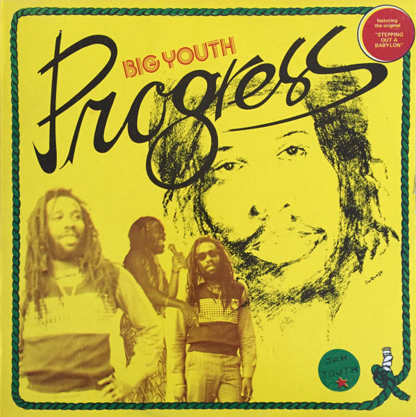 Image of Front Cover of LP - VG/G+ - BIG YOUTH, Progress (Nichola Delta; DSR7146, Jamaica 1979), ,  - 3716128C
