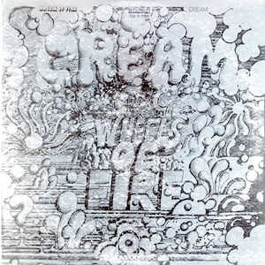 Image of Front Cover of 2xLP - VG/VG - CREAM, Wheels of Fire (Atco Tan/ Purple; SD 2-700, US 1968, Gatefold, Silvered Sleeve, Stereo), Strong VG,  - 2226109E