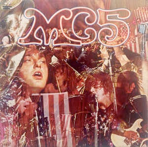 Image of Front Cover of LP - VG/VG - MC5, Kick Out the Jams (Elektra Orange & Silver; EKS74042, UK 1969, Gatefold, Stereo - Censored Edit, Uncensored "MOTHERFU***R" inside gatefold), Strong VG Throughout, Small Sticker Damage To Sleeve,  - 1226251E