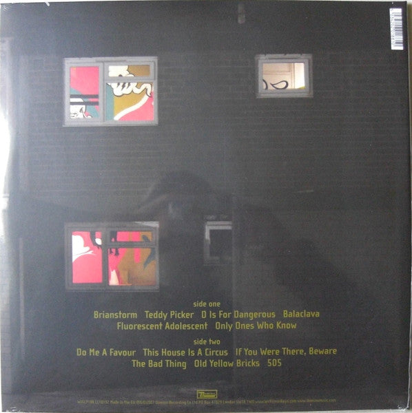 Image of Back Cover of 0115120C: LP - ARCTIC MONKEYS, Favourite Worst Nightmare (Domino; WIGLP188, UK 2013 Reissue, Gatefold, Insert, Download Code)   NEW/NEW