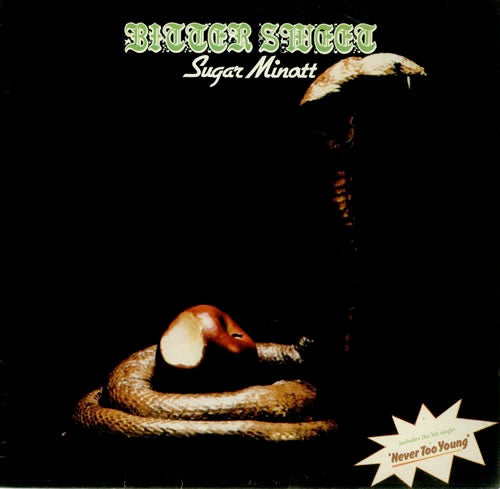 Image of Front Cover of 2414229C: LP - SUGAR MINOTT, Bitter Sweet (Warrior; WARLP2001, UK 1979)   VG/VG