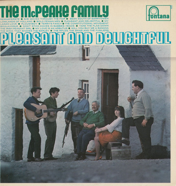 Image of Front Cover of LP - VG/VG+ - MCPEAKE FAMILY, Pleasant and Delightful (Fontana; STL5433, UK 1967), Ring Wear,  - 3126049E