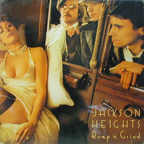 Image of Front Cover of LP - VG/VG+ - JACKSON HEIGHTS, Bump'n'Grind (Vertigo Spaceship; 6360092, UK 1973, Laminated Gatefold Sleeve), Strong VG sleeve, general light sleeve wear, indents. ,  - 0946351S