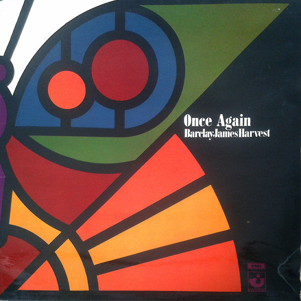 Image of Front Cover of 0915004C: LP - BARCLAY JAMES HARVEST, Once Again (Harvest Green, Gramophone Co On Rim, No EMI Box, ; SHVL788, UK 1971, Gatefold, Stereo) Hairlines only, Strong G+, Sleeve has a little laminate bubbling  VG/G+