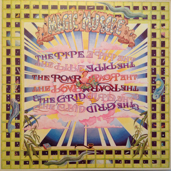 Image of Front Cover of LP - VG/VG+ - MAGIC MUSCLE, The Pipe, The Roar, The Grid (5 Hours Back; TOCK 009, UK 1988, Insert), ,  - 4745089S