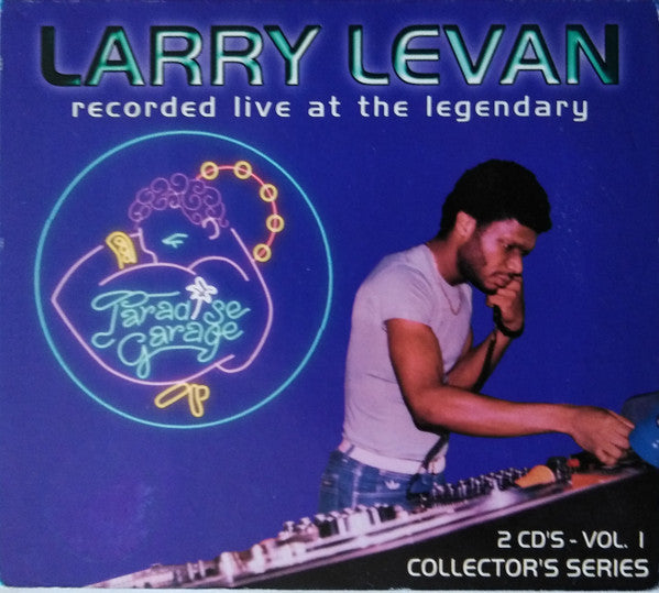 Image of Front Cover of 2xCD - VG+/EX - LARRY LEVAN, Recorded Live at the Legendary Paradise Garage (Garage; GCD-2000, US 2003 Reissue, Digipak), ,  - 1756038S