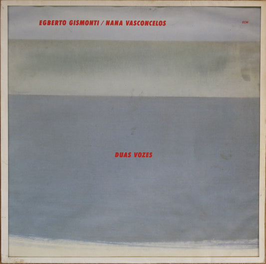 Image of Front Cover of LP - VG+/VG - EGBERTO GISMONTI / NANA VASCONCELOS, Duas Vozes (ECM; ECM 1279, Germany 1985), Strong VG to disc.,  - 2516493C