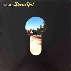 Image of Front Cover of 3614039C: LP - EQUALS, Born Ya! (Mercury; 9109 601 , UK 1976, Laminated Sleeve, Insert) Light Marks only. Light wear to sleeve with a few creases & spinal laminate bubbling.  VG/VG+