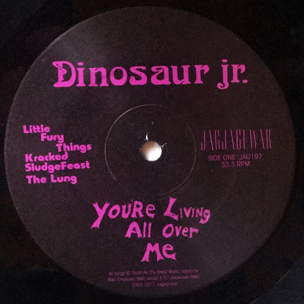 Image of Label Cover of 5014364C: LP - DINOSAUR JR., You're Living All Over Me (Jagjaguwar; JAG197, US 2011 Reissue)   NEW/NEW