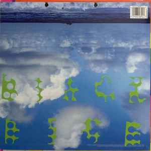 Image of Back Cover of LP - VG+/VG - BLACK DICE, Broken Ear Record (DFA; dfaemi2148lp, Europe 2005, Pasteback Sleeve, Inner, Stickered Sleeve), Paper scuffs and hairlines. Wear to bottom left corner, Light edge wear.,  - 1126341E