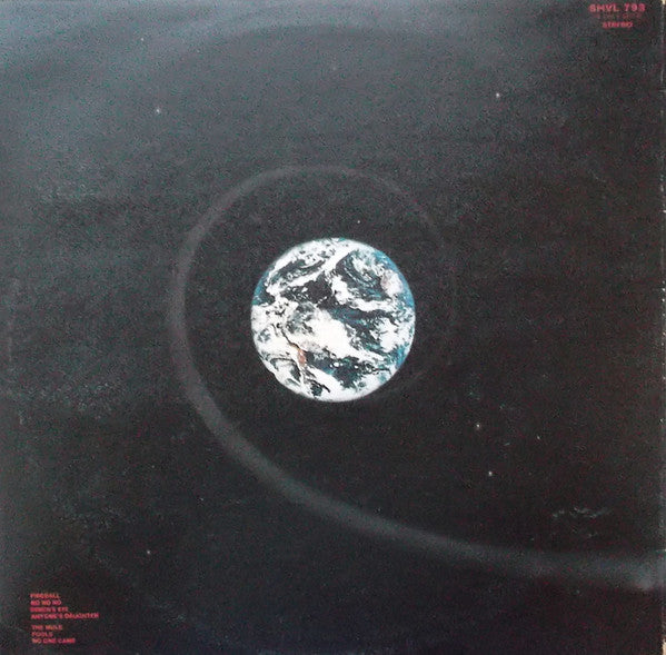 Image of Back Cover of LP - VG/VG - DEEP PURPLE, Fireball (Harvest Green, Gramophone Co On Rim, EMI Box; SHVL793, UK 1971, Gatefold Textured, Insert, SHVL 793 A-2U / B-3U Matrix First Press), Name written on insert in pencil,   - 2326271E