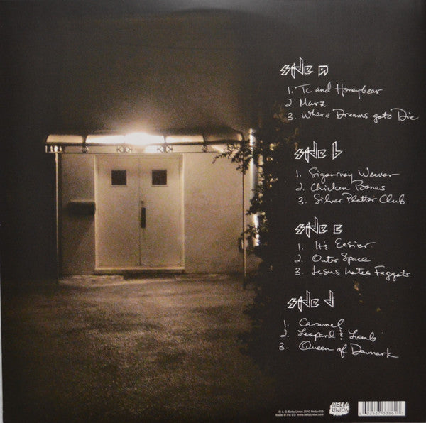 Image of Back Cover of 2xLP - EX/VG+ - JOHN GRANT, Queen of Denmark (Bella Union; BELLAV235, Europe 2010, Gatefold, Inners, Featuring all members of Midlake), Still In Opened Shrinkwrap With Hype Sticker,  - 3126053E