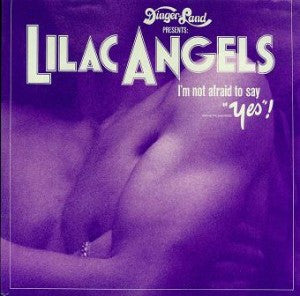 Image of Front Cover of 4844381S: LP - LILAC ANGELS, I'm Not Afraid To Say Yes (Dinger-Land; 0949/0211, Germany 1973, Laminated Gatefold Sleeve) Edge wear and a few spots of delamination. Disc is shiny and clean.  VG/VG+