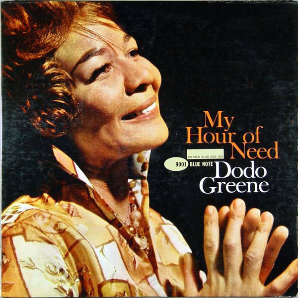 Image of Front Cover of LP - G/G - DODO GREENE W/ IKE QUEBEC QUINTET, My Hour Of Need (Blue Note (New York, USA); 9001, US 1962, Pasteback sleeve, Mono), Many marks on the record. Sleeve has a split bottom seam.,  - 4226225E
