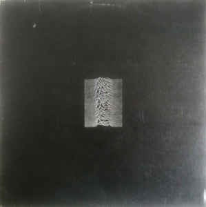 Image of Front Cover of 4444216S: LP - JOY DIVISION, Unknown Pleasures (Factory; FACT 10, UK 1979, Textured G&L Sleeve, Inner With Square Corners, Opaque Black Vinyl) Intact sleeve with a small split at spine, heavy edge and ring wear, and sticker tear at bottom corner. Disc is a strong G+ with no deep marks.   G+/G+