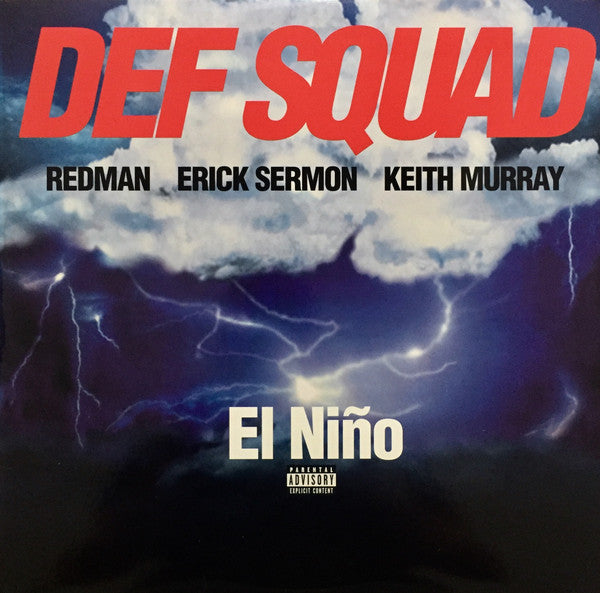 Image of Front Cover of 2xLP - VG/G - DEF SQUAD, El Nino (Def Jam; 314 558 343-1, US 1998, Picture Sleeve, Inners), Each disc, scuffed, scratched and marked. Both inners ripped and crinkled. Sleeve in pretty good nick with ringwear and creasing.,  - 3516020C