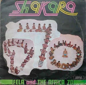 Image of Front Cover of LP - VG/VG - FELA KUTI AND THE AFRICA 70, Shakara (Creole; CRLP 501, UK 1975 Reissue), ,  - 3626463E