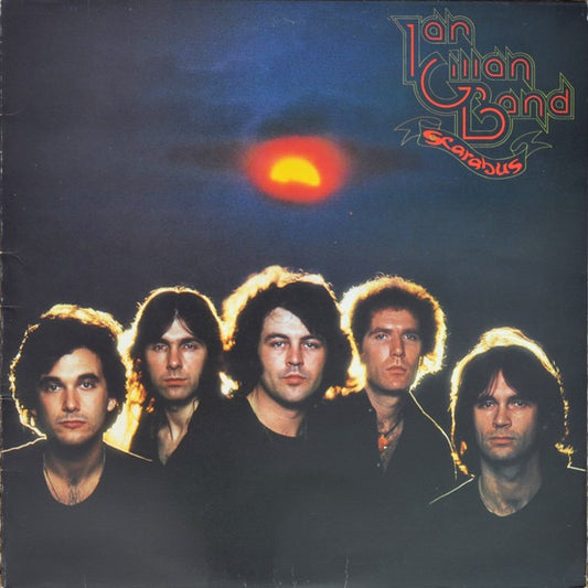 Image of Front Cover of 3714334C: LP - IAN GILLAN BAND, Scarabus (Island; ILPS9511, UK 1977) Very light marks, Close to VG+, Corner crease  VG/VG