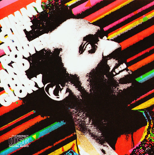 Image of Front Cover of 3624263E: LP - JIMMY CLIFF, The Power And The Glory (CBS; CBS 25761, UK 1983, Picture sleeve) Light marks. Tears on front of sleeve. Rinwera. Promo stamp on back.  G+/VG+