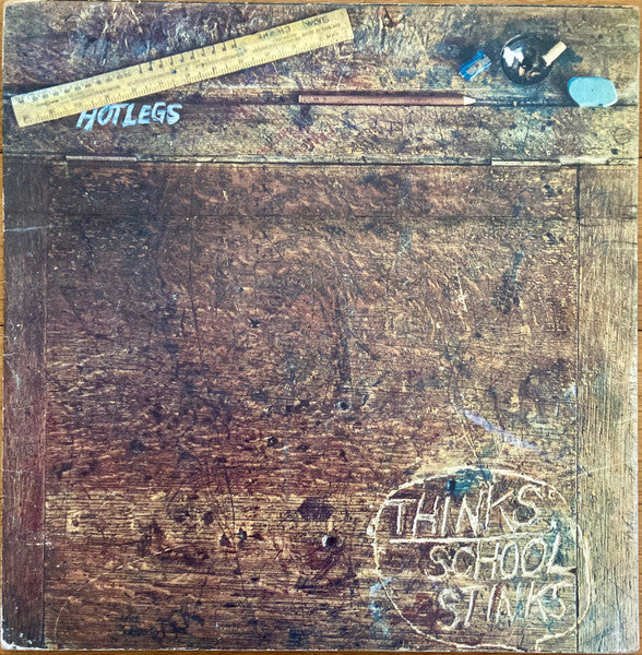 Image of Front Cover of LP - VG/VG - HOTLEGS (PRE 10CC), Thinks: School Stinks (Philips Black Labels; 6308047, UK 1971, Gatefold, Inner, Stereo), Hairline marks and one superifical scuff to side 2, Glossy disc, Light sleeve wear, With Inner,  - 3716374C