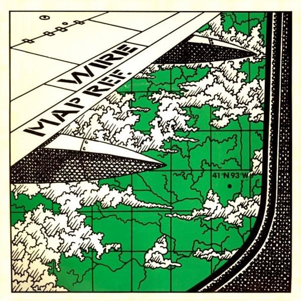Image of Front Cover of 7" - VG/VG+ - WIRE, Map Ref. 41�N 93�W / Go Ahead (Harvest; HAR5192, UK 1979, Picture Sleeve), Strong VG+, Damage To Sleeve Opening,  - 4226121E