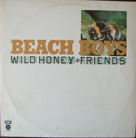 Image of Front Cover of 2xLP - G+/VG - THE BEACH BOYS, Wild Honey / Friends (Capitol; ESTSP 14, UK 1975, Embossed Gatefold Sleeve, Stereo), Sleeve crease & Ring wear, A few light marks,  - 4316292C