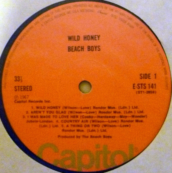 Image of Label Cover of 2xLP - G+/VG - THE BEACH BOYS, Wild Honey / Friends (Capitol; ESTSP 14, UK 1975, Embossed Gatefold Sleeve, Stereo), Sleeve crease & Ring wear, A few light marks,  - 4316292C
