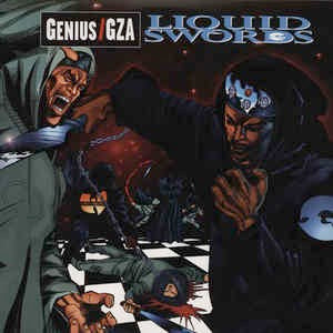 Image of Front Cover of 5244157S: 2xLP - GENIUS / GZA, Liquid Swords (Universal Music Special Markets; B0015811-01, Get On Down    GET-54043, US 2011 Reissue) Cover in shrink but has big creases on top corners.   VG/VG+