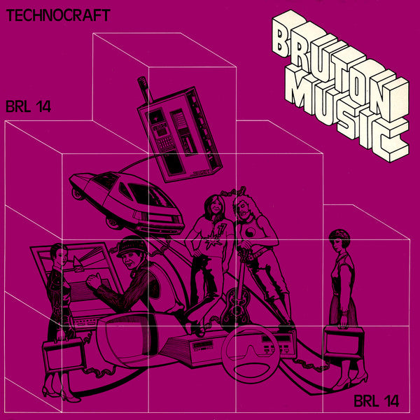 Image of Front Cover of LP - VG/VG+ - MCALEA, JACKMAN & JACKMAN, Technocraft (Bruton Music; BRL 14, UK 1983), ,  - 3846276S