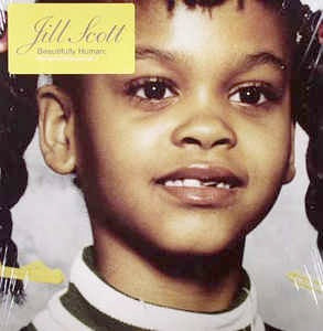 Image of Front Cover of 2xLP - VG+/VG - JILL SCOTT, Beautifully Human - Words And Sounds Vol. 2 (Hidden Beach Recordings; 517652 1, Europe 2004, Stickered Picture Sleeve), Discs only have some light paper scuffs from inners - strong VG. Very minor creasing to sleeve. Sticker on front nicely intact. Nice copy overall!,  - 2616022C