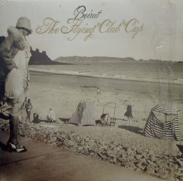 Image of Front Cover of LP - EX/VG+ - BEIRUT, The Flying Club Cup (4AD; BING-055, US 2007), ,  - 4026043E