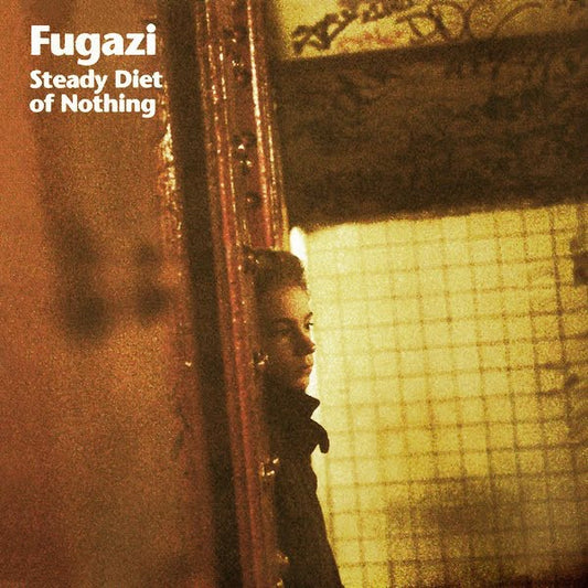 Image of Front Cover of 4714490C: LP - FUGAZI, Steady Diet of Nothing (Dischord Records; DIS-60V, US 2000s Reissue, Inner, Silver Vinyl)   NEW/NEW