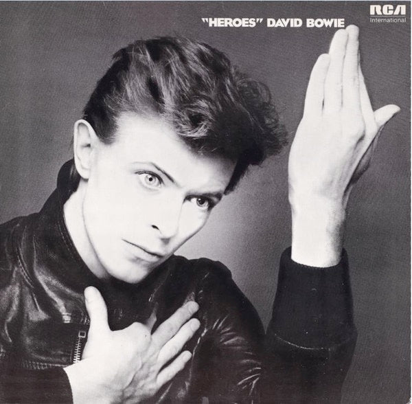 Image of Front Cover of LP - VG/VG - DAVID BOWIE, "Heroes" / Takeoff - Heroes (RCA International Black Labels; NL 83857, UK & Europe 1983 Reissue, GEMA Over BIEM On Labels, INTS 5066 Cat No. Sticker On Rear Sleeve), Strong VG,  - 2226261E