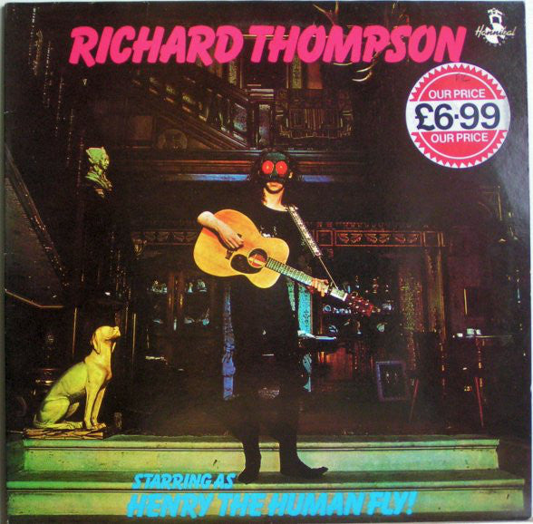 Image of Front Cover of LP - VG/VG+ - RICHARD THOMPSON, Henry the Human Fly (Hannibal; HNBL 4405, UK 1986 Reissue), ,  - 3246182S