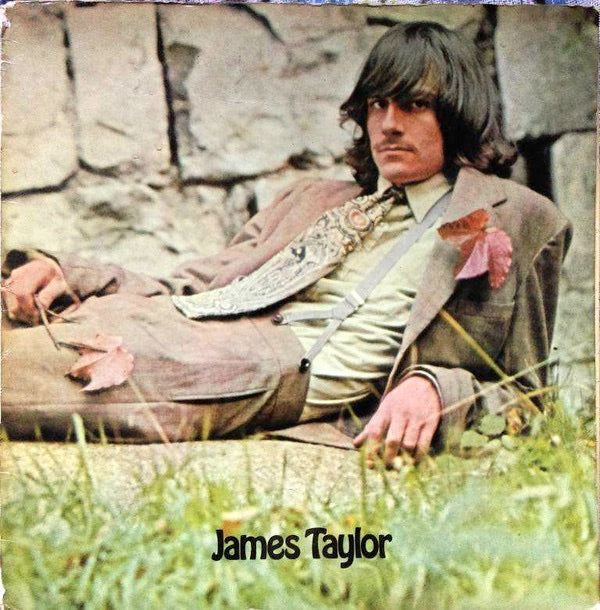 Image of Front Cover of LP - VG/VG - JAMES TAYLOR, James Taylor (Apple; SAPCOR3, UK 1971 Reissue, Laminated Gatefold, Black Writing, 2nd Pressing Stereo With Black Text), Strong VG,  - 2126009E