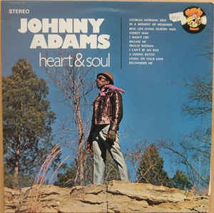 Image of Front Cover of 3114114C: LP - JOHNNY ADAMS, Heart & Soul (Charly; CR 30154, UK 1978 Reissue, Picture Sleeve, Stereo) Light marks to vinyl and edge wear  VG/VG