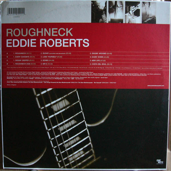 Image of Back Cover of 3744157S: 2xLP - EDDIE ROBERTS, Roughneck (One Note; ONRLP002, UK 2004)   VG/VG+