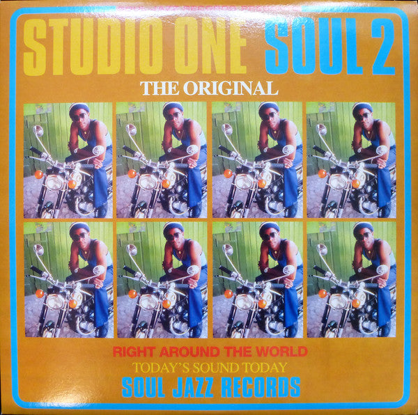 Image of Front Cover of 5124240E: 2xLP - VARIOUS ARTISTS, Studio One Soul 2 (Soul Jazz Records; SJR LP 128, UK 2006, 2 Inners)   VG/VG