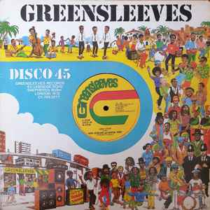 Image of Front Cover of 12" - /G - REBEL REGULARS & GENERAL SAINT, Jah Love (Greensleeves Records; GRED48, UK 1981, Company Sleeve), Ring wears on vinyl, plays G+,  - 2946122S