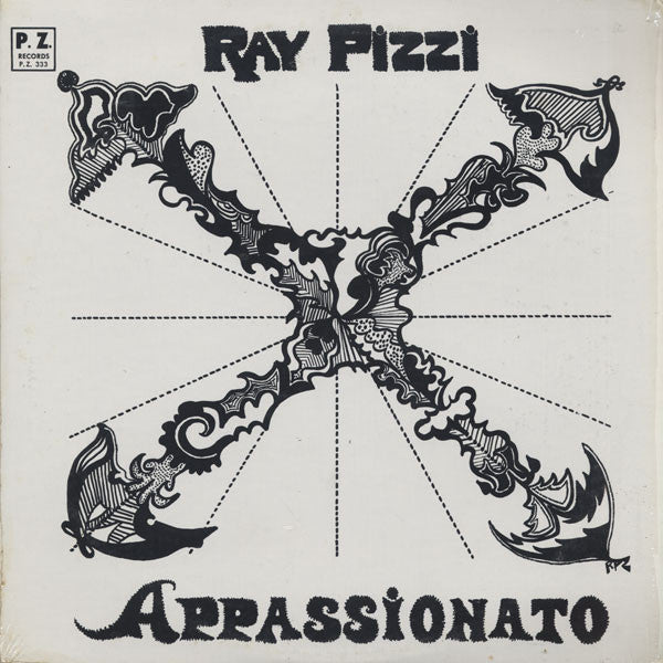 Image of Front Cover of 4644122S: LP - RAY PIZZI, Appassionato (P.Z.; 333, US 1975)   VG+/VG+