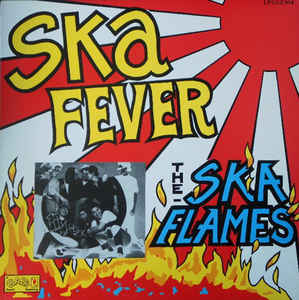 Image of Front Cover of 3414117C: LP - THE SKA FLAMES, Ska Fever (Gaz's; LPGAZ004, UK 1989)   VG+/VG+