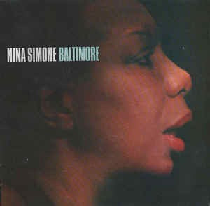 Image of Front Cover of LP - G+/VG - NINA SIMONE, Baltimore (Epic; 460730 1, UK 1988 Reissue), Hairlines. Edge and ring wear, tear of about an inch to opening edge, creasing. With company inner.,  - 4146253S