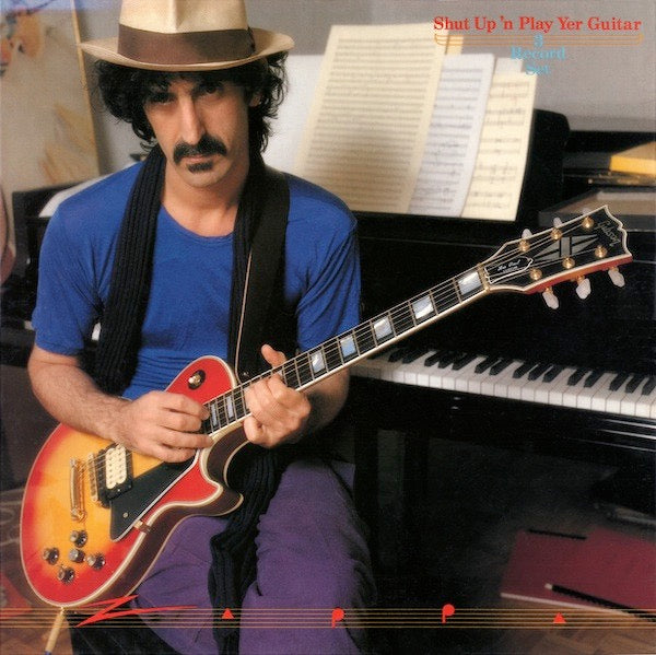 Image of Front Cover of 4425335E: 3xLP - FRANK ZAPPA, Shut Up 'n Play Yer Guitar (Barking Pumpkin; 66368, Europe 1981, Box Set, Inners)   VG+/VG