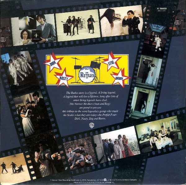 Image of Back Cover of LP - VG+/VG - THE RUTLES, Rutles (WB; K 56459, UK 1978, Gatefold, Inner & Booklet, Made In UK Below Stereo.), ,  - 0926089E